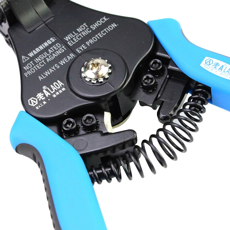 LAOA Automatic Wire Stripper Cable Shear Pliers Professional Electric Tool Zinc Alloy Material