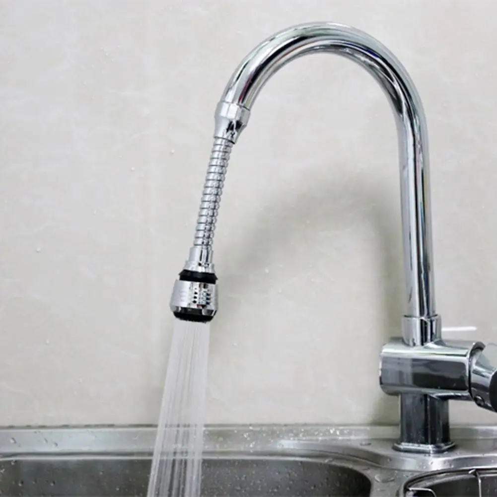 ก๊อกน้ำห้องครัว Bubbler น้ำ Saving Tap Aerator Diffuser ก๊อกน้ำ360องศา Rotatable Shower Head Filter หัวฉีดอะแดปเตอร์