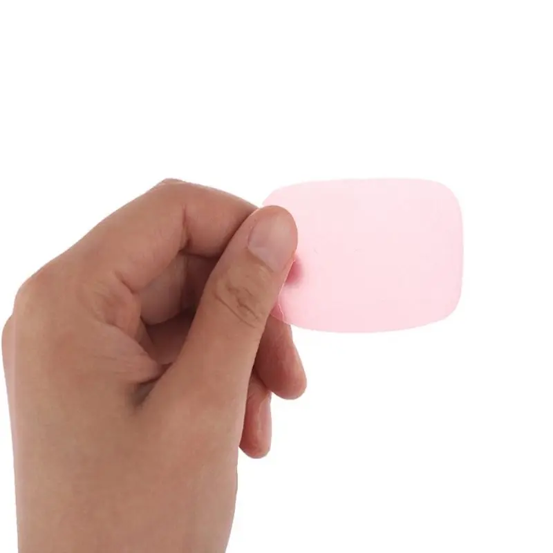 

50PCS/Bag Travel Scented Foaming Soap Paper Mini Soap Paper Washing Hand Cleaning Disposable Bath Hand Washing Slice Sheets