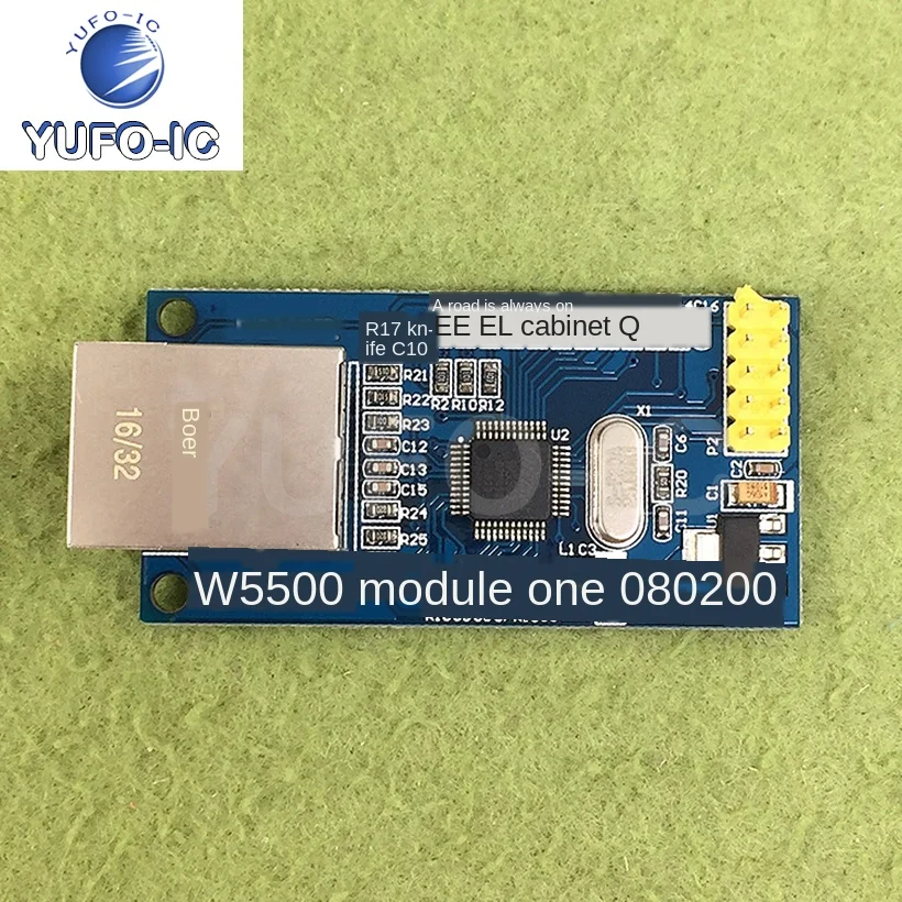 Free Ship 3pcs Network Module W5500 Full Hardware TCP/IP Protocol Stack Ethernet 51/STM Single Chip Microcomputer