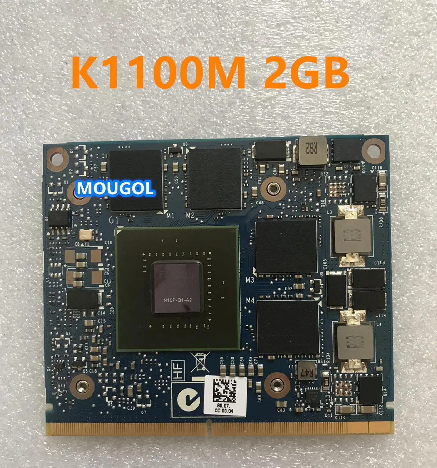 

K1100M Video Vga Graphic card for Laptop Apple A1312 A1311 HP Elitebook ZBOOK15 G1 G2 DELL M4600 M4700 M4800