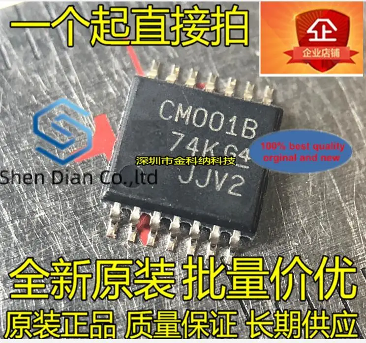 10pcs 100% orginal new in stock CD4001BPWR CM001B dense pin TSSOP14 pin logic chip