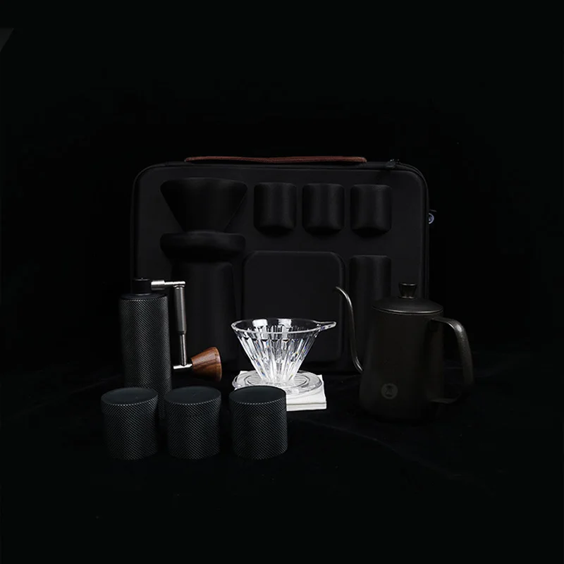 Timemore Portable package Manual drip coffee maker Gift box set Outing portable brew coffee pot Mini coffee grinder percolator