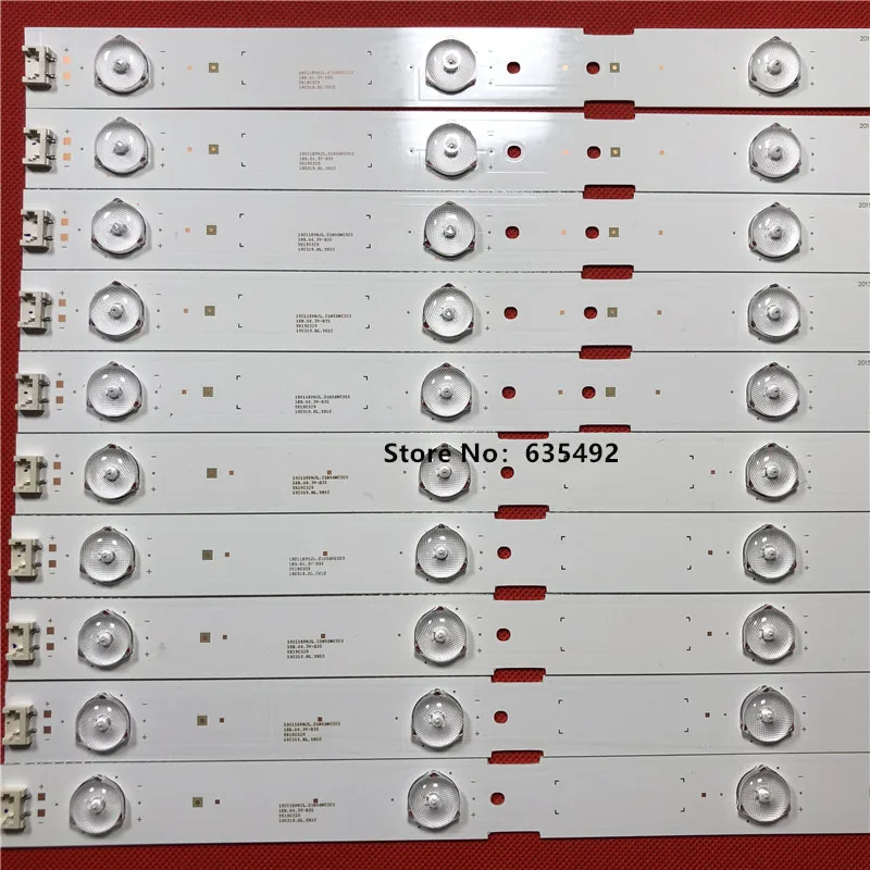 شريط ليد ، شريط ضوئي ، ARC430 ، بليد ، من من من ، من ، 43VLE6629 ، 43VLE6625 ، 43VLE6524 ، 43VLE5537BG ، 43VLE5523WG ، 43VLE5521BG ، 10