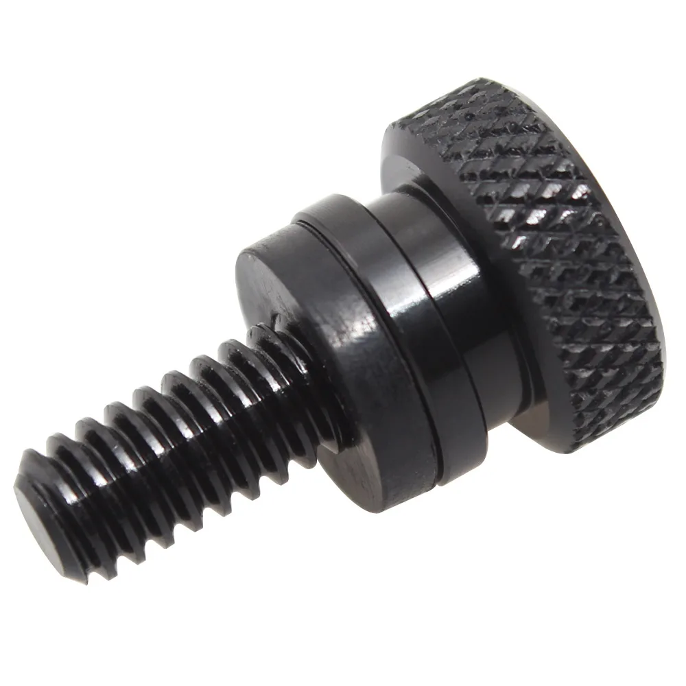 Mini guardabarros trasero de 1/4 pulgadas para asiento de pasajero, tornillo de lengüeta para Harley Sportster XL 883 1200 Dyna Bob Touring Glide