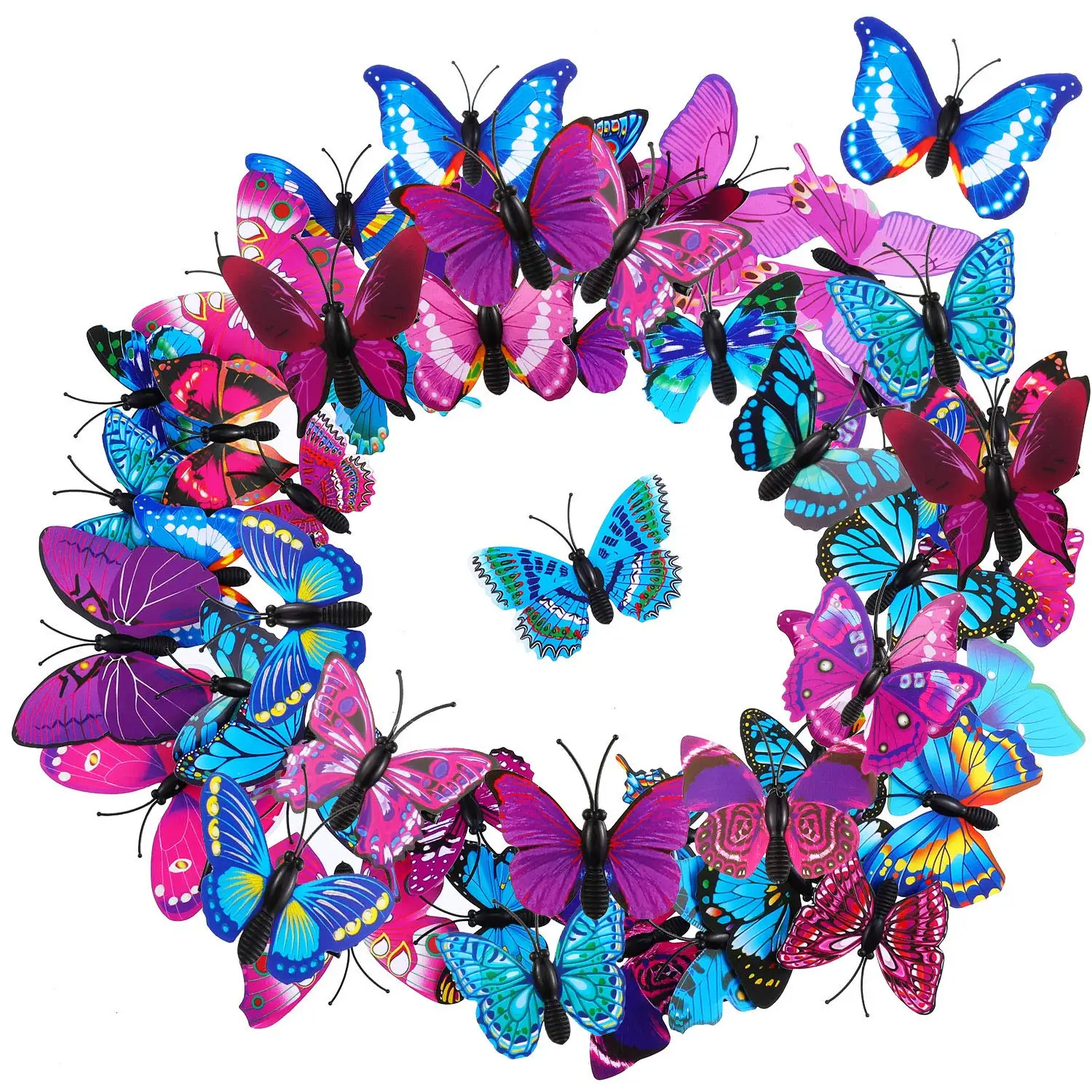 

12PCS Butterfly Hair Clips for Girls Kids Glitter Barrette Wedding Hairpins Hair Accessories Styling Tools Butterfly Hair Clip