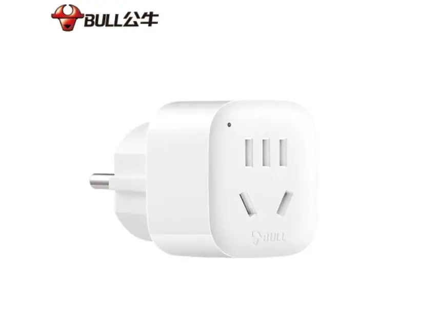 BULL GN-901G розетка европейского типа, адаптер переменного тока, вилка для ЕС, Европы, Германии, стандарта, России, Испании, конверсионная вилка