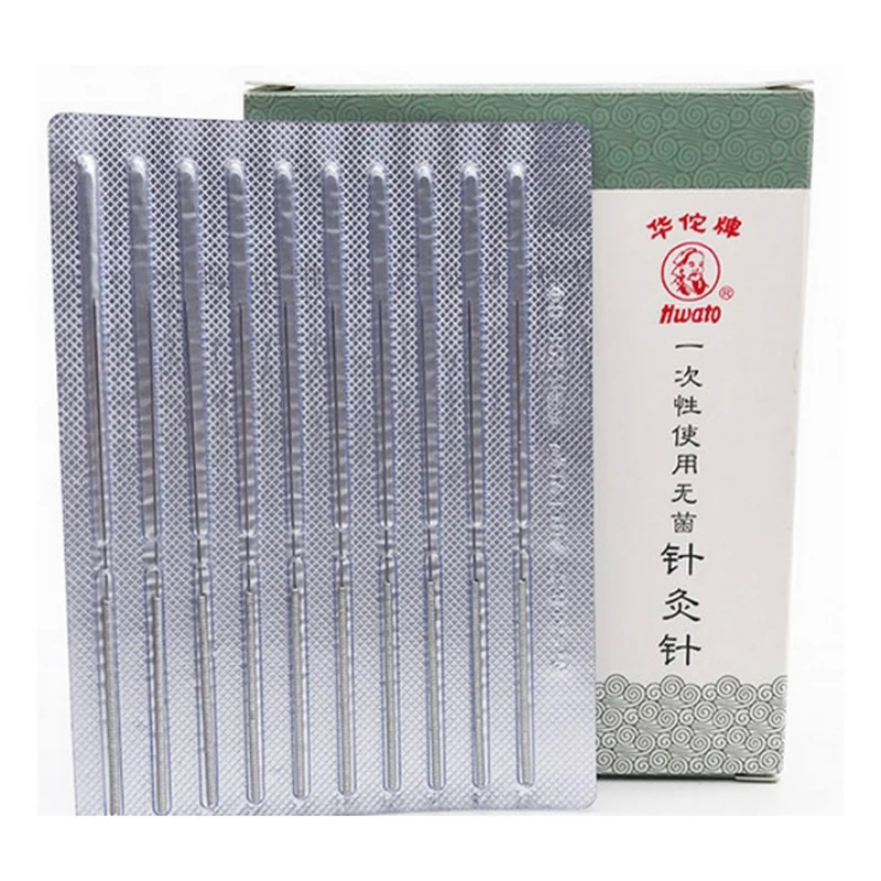 5 boxes *100pcs/box Hwato Acupuncture Needle Reusable Needle beauty massage needle Silver needle