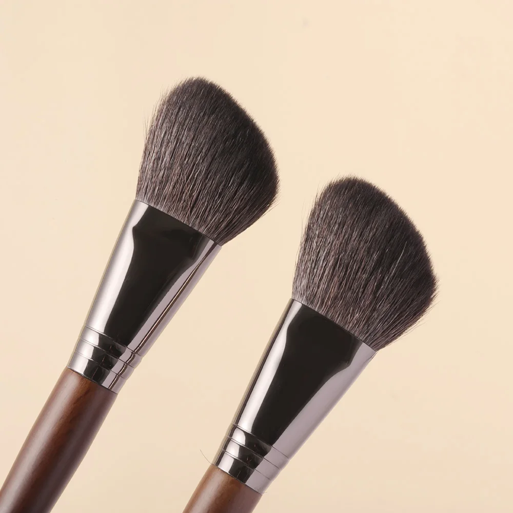 OVW 1Pcs Oblique Head Blush Makeup Brush Face Cheek Contour Cosmetic Powder Foundation Blush Brush Angled Makeup Brush Tools