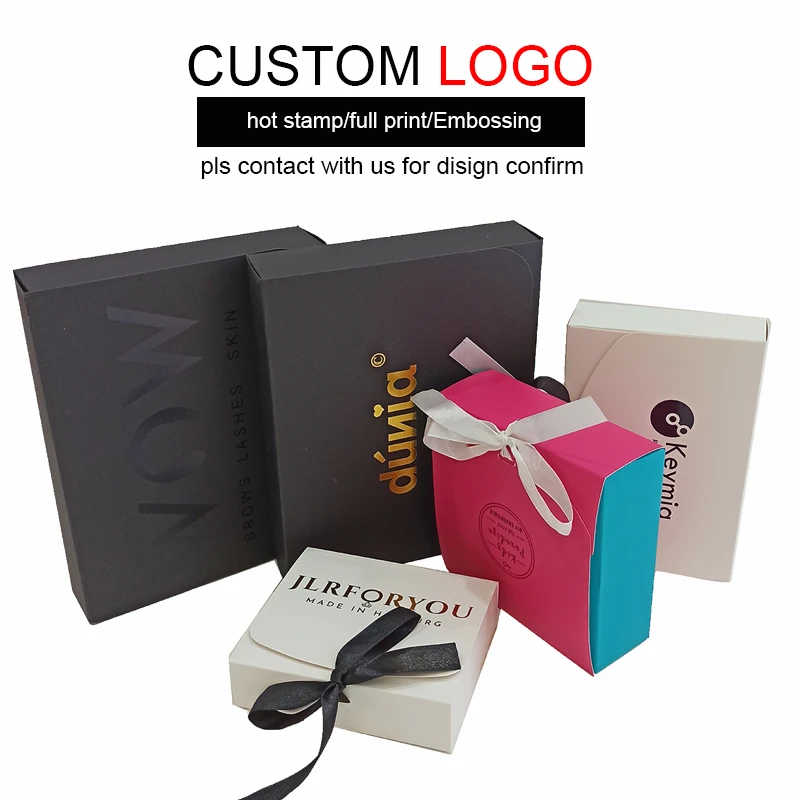 5/10Pcs Kraft Craft Large Packaging Box Custom Handmade Bridesmaid Proposal Gifts Box Birthday Party Favor Paper Cardboard Boxes