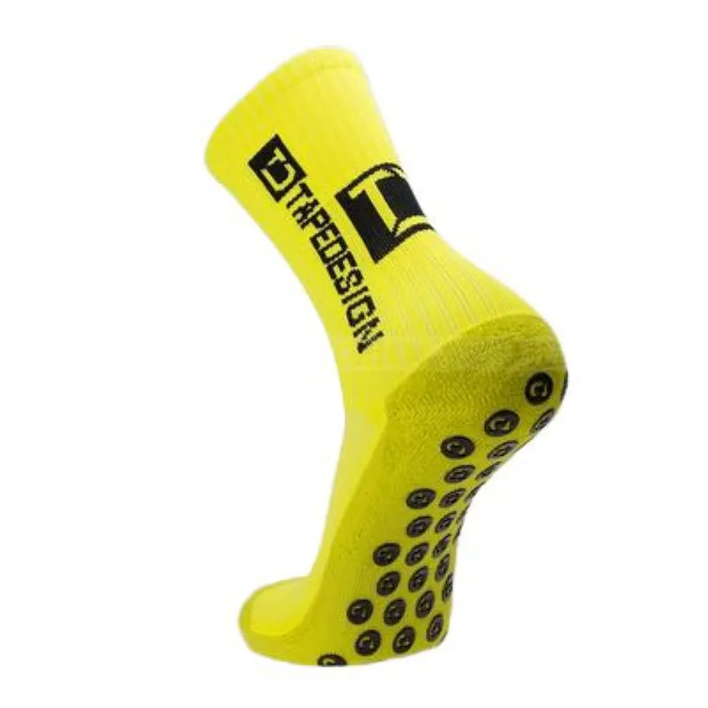 Calcetines de fútbol antideslizantes para hombre y mujer, medias deportivas gruesas, transpirables, suaves, de alta calidad, para correr, ciclismo,