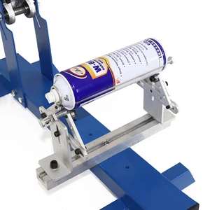 Manueller Drucker mit rundem Bildschirm, gekrümmte Druckmaschine in Milch und Teebildschirm 6 Hauptverkaufsmaschine für den Siebdruck - №5