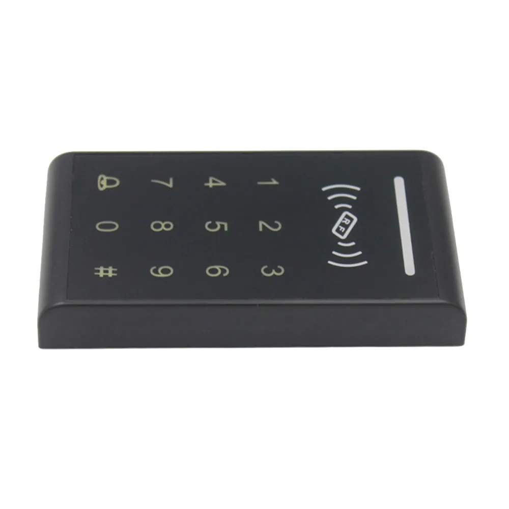 125khz RFID Card Backlight Touch Access Control keypad EM Card Reader Door Lock opener wiegand 26 output Proximity Card Reader