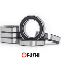 6802 2RS Bearing 15*24*5 mm 10Pcs Metric Thin Section 61802RS 6802 RS Ball Bearings 6802RS