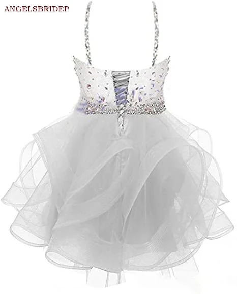 Angelsbridep Sweetheart Homecoming Dress Vestidos De Festa Sexy Spaghetti Straps Crystals Ruffles Graduation Formal Party Gowns