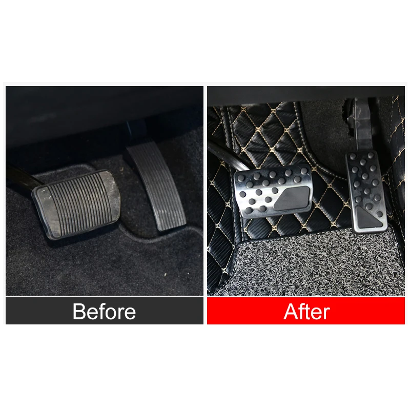 For Jeep Grand Cherokee WK2 2011 2012 2013 2014 2015 2016 2017 2018 2019 2020 Car Accelerator Brake Pedals Cover Trim Case Pads