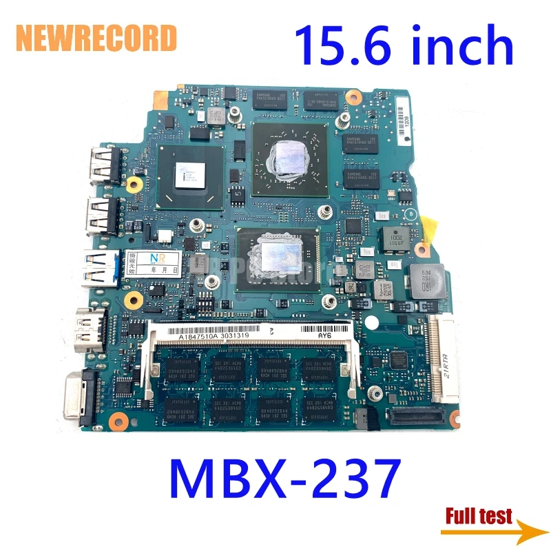 

For Sony VPCSE A1847510A 1P-0117J00-A012 15.6 Inch Laptop Motherboard HM67 MBX-237 With I7-2640M CPU 4GB RAM HD6630M