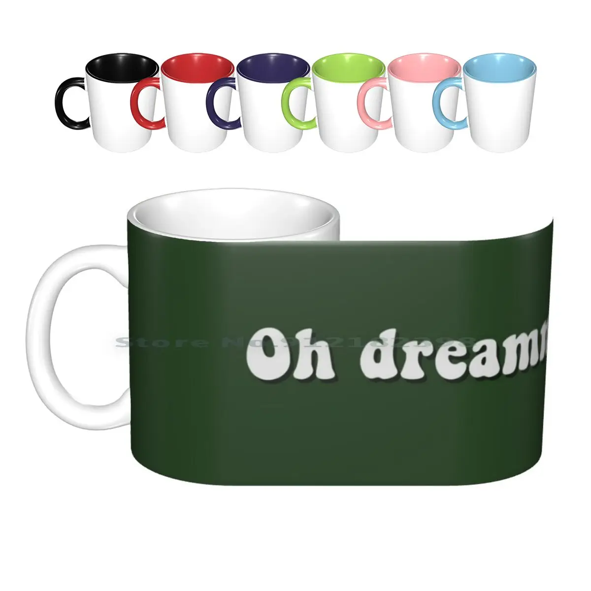 Oh Dream Ceramic Mugs Coffee Cups Milk Tea Mug Dream Dreamwastaken George Georgenotfound Sapnap Dream Team Dreamxd Dream Xd