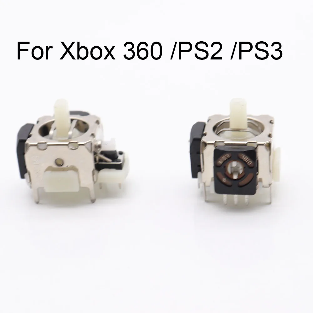 2Pcs/pack Gamepad Replacement 3D Analog Joystick Module Repair Parts Accessories for Xbox 360 Wireless Gaming Controller