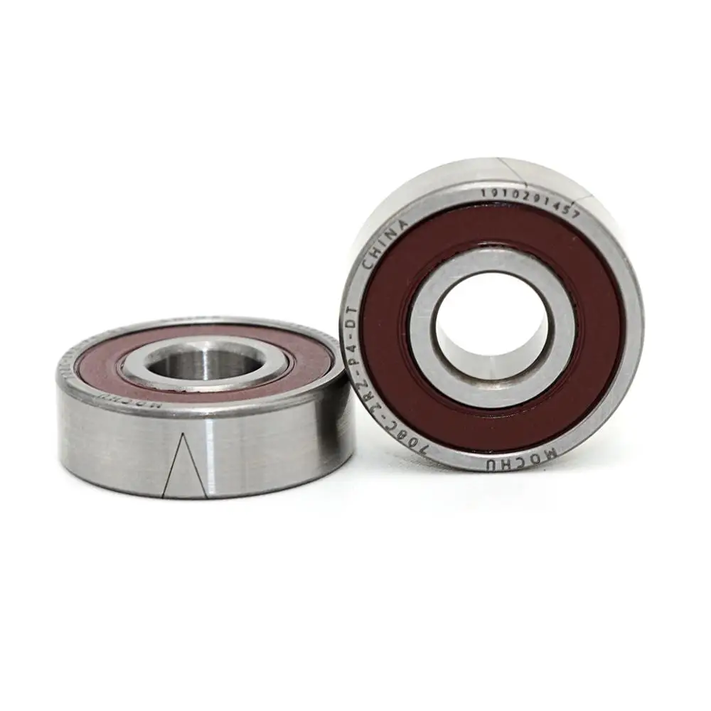 1 Pair MOCHU 708 708C 2RZ P4 DT 8x22x7 708C Sealed Angular Contact Bearings Speed Spindle Bearings CNC ABEC-7