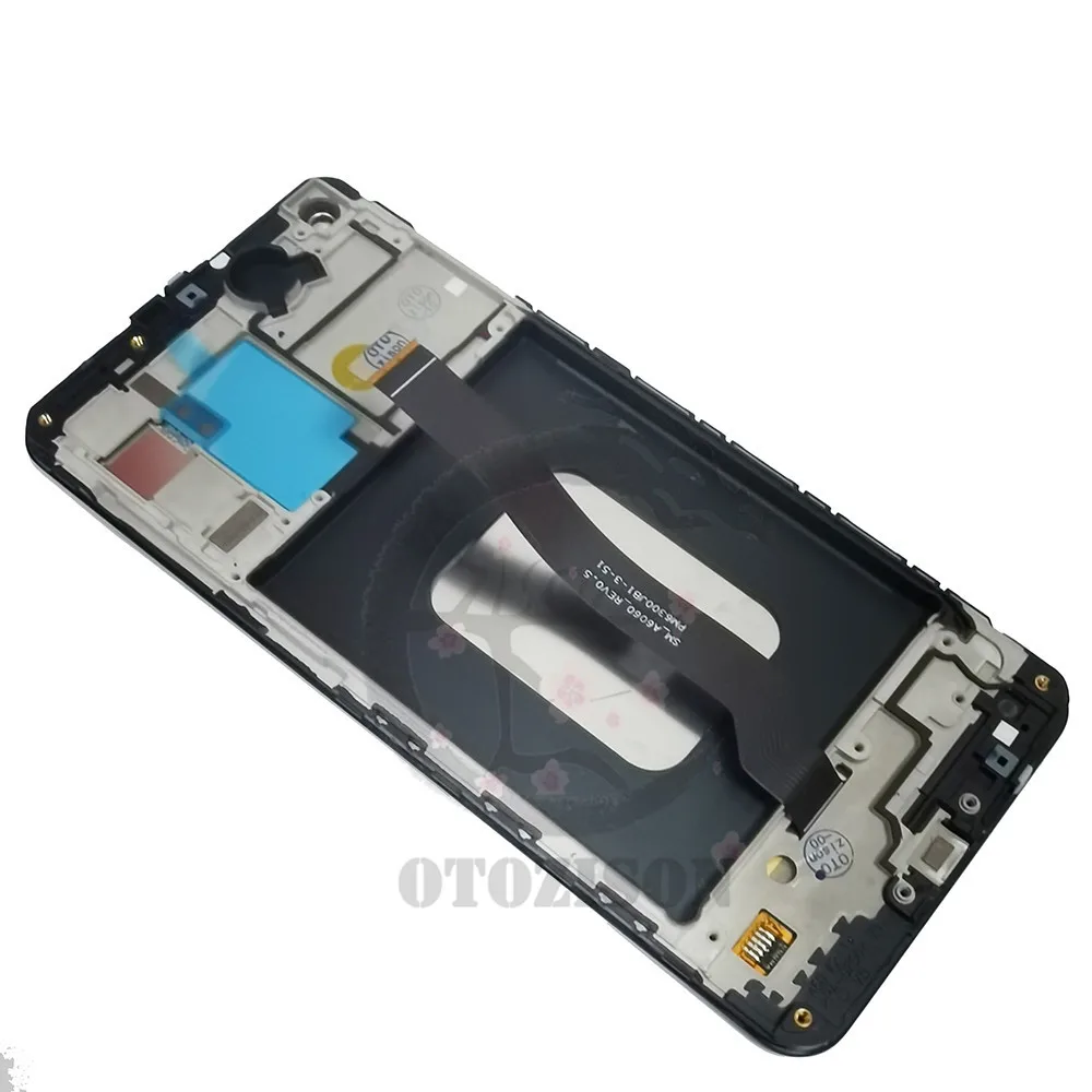 For Samsung Galaxy A60 LCD 2019 A606 LCD Display With Frame SM-A606F/DS A606Y LCD A606F Screen Touch Sensor Digitizer Assembly