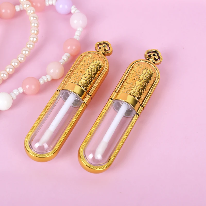 أنبوب بلاستيكي على شكل تاج 6 مل لفرشاة العين بلسم ملمع العسل والعسل ومكياج الأظافر وتعبئة مستحضرات التجميل