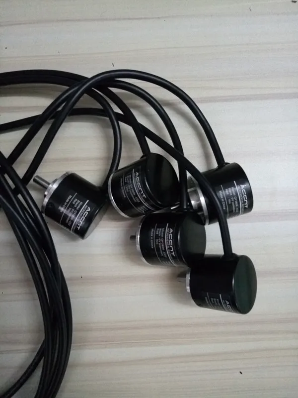 Long Line Drive TTL Output 5V Differential Magnetoelectric Incremental Rotary Encoder ABZ Phase Orthogonal 512 Line Pulse