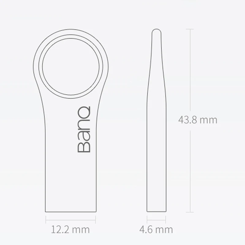 Новый usb-флеш-накопитель 128 ГБ, 64 ГБ, 32 ГБ, 16 ГБ, 8 ГБ, 4 Гб, флеш-накопитель, флешка, металлический u-диск, карта памяти, usb-флешка