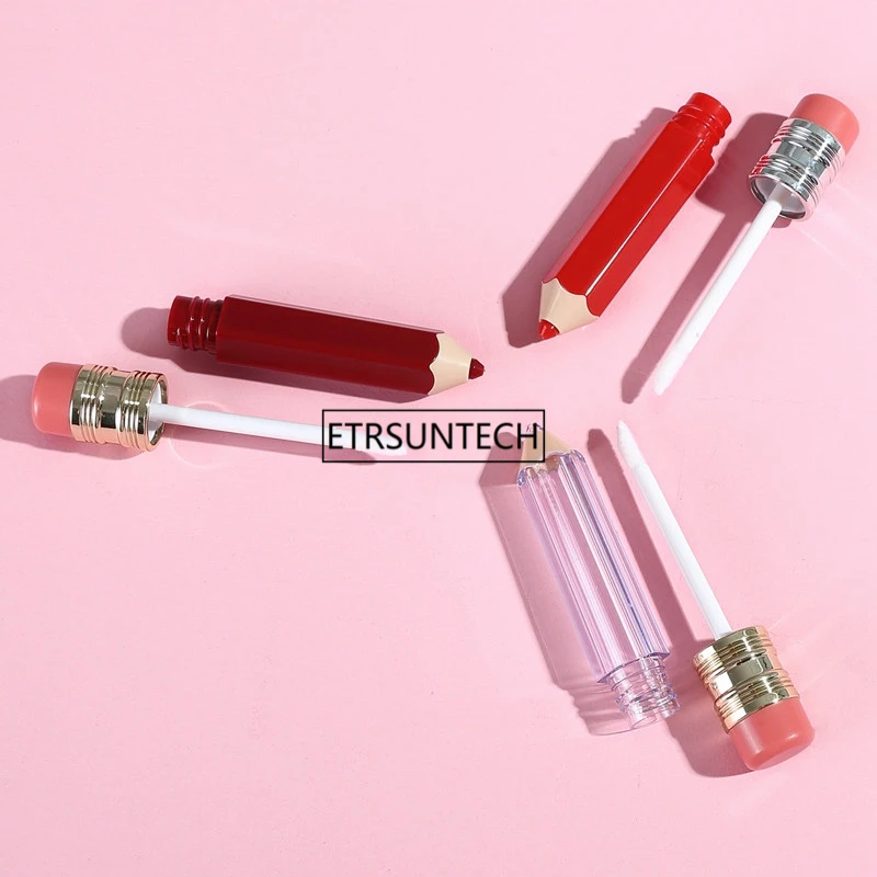 100pcs 3.5ml Mini Lip Gloss Split Bottle DIY Lip Gloss Plastic Box Containers Empty  Lip blam Tube Makeup tool F3659