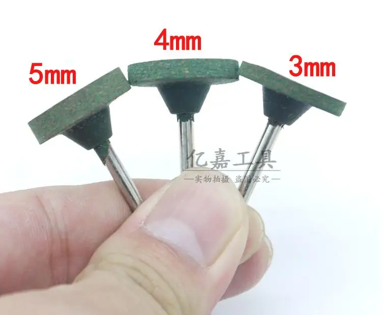 

T Shape Elastic Sponge Sesame Rubber Groove Polishing Grinding Head Electric Grinder Wheel NO.C0386