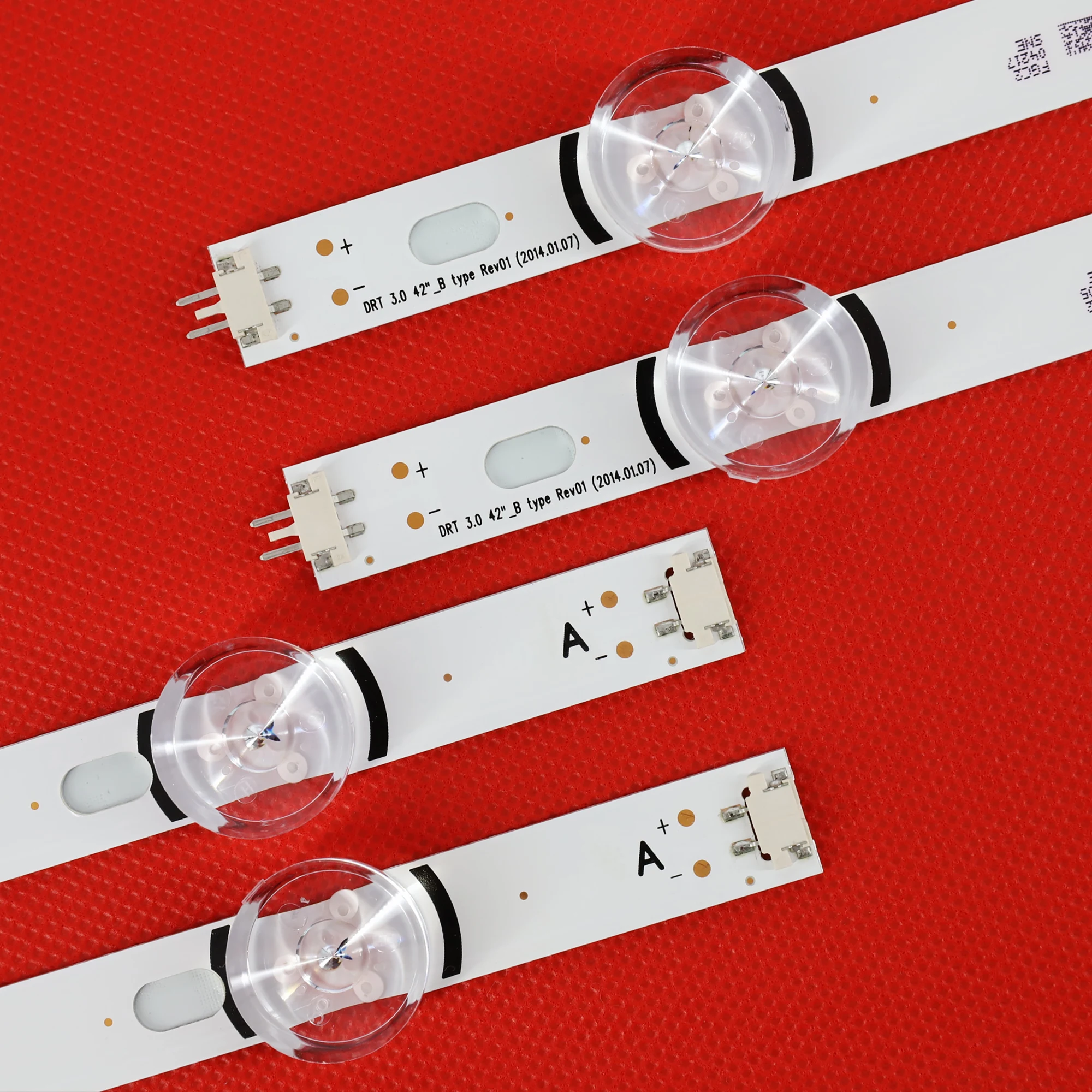 Imagem -04 - Tiras de Led para lg Innotek Drt 3.0 42 in tipo a tipo b 6916l 1709b 1710b 1957e 1956e 6916l1956a Pcs a4 b