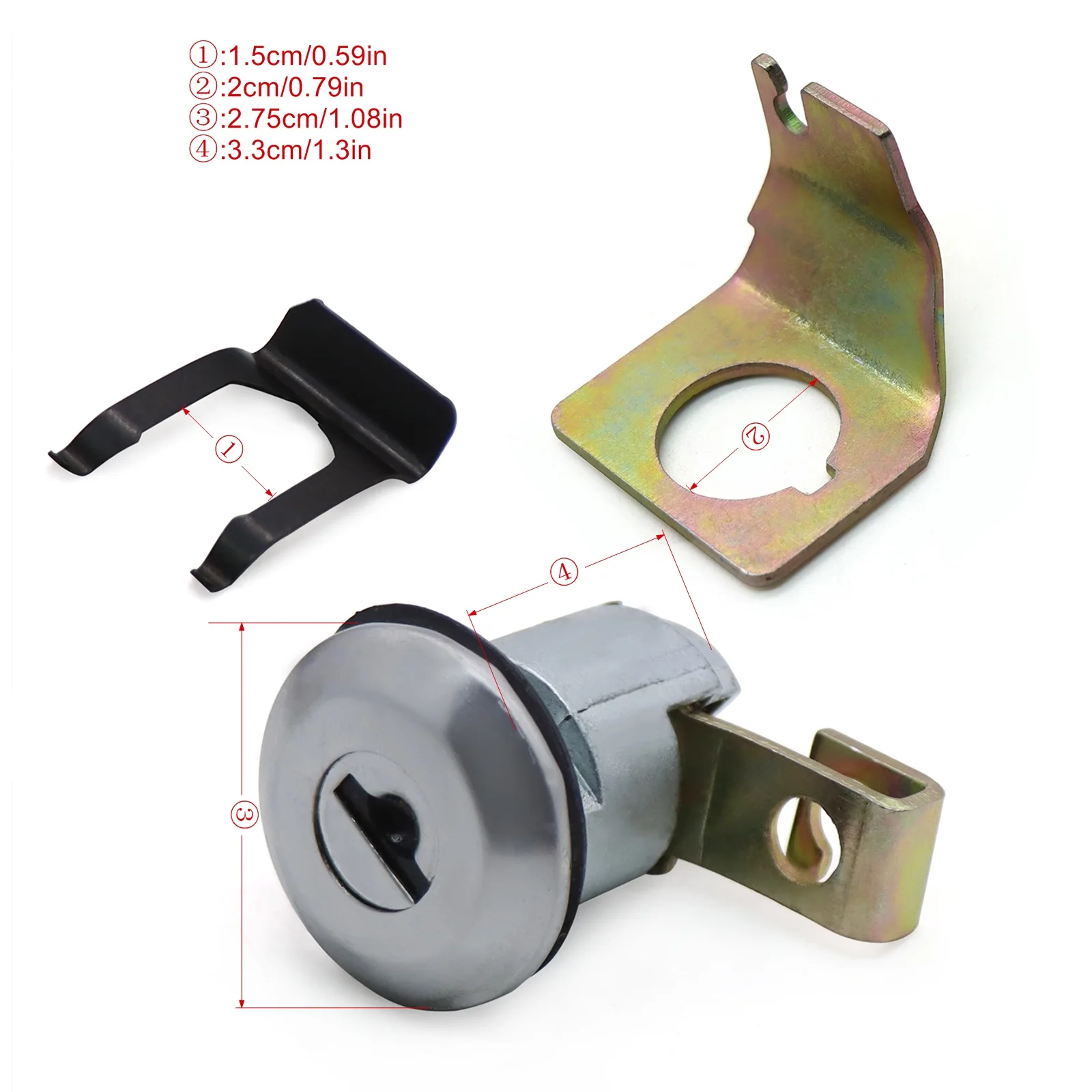 Ignition Switch Fuel Gas Cap Seat Lock Key Set For Yamaha YZF R1 YZF R6 1992-2013 FJR1300 2001-2010 FZ6 YZF1000 YZF600 1991-2011