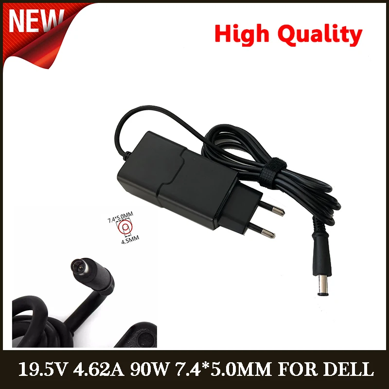 

Portable 19.5V 4.62A 90W 7.4*5.0mm laptop Adapter FOR DELL Latitude D505 D510 D800 D810 D820 E5530 E5400 E6500 M70 power Charger