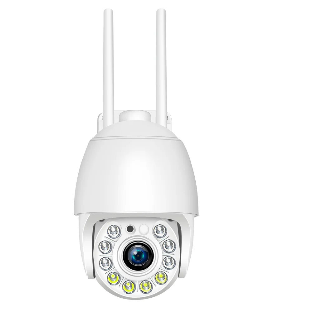 1080P PTZ Wifi IP Camera Outdoor 4X Digital Zoom AI Human Detect Wireless Camera P2P ONVIF Audio 2MP Security CCTV Camera