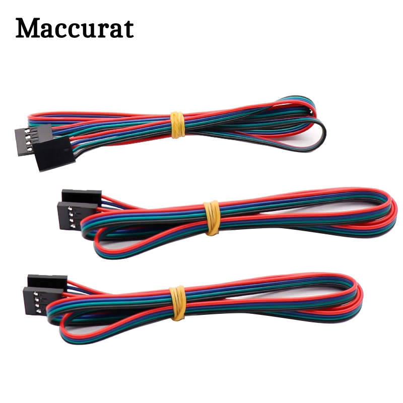 10pcs 70cm  4 Pin Dupont Cable Female To Female Jumper Wire 3D Printer Dupont Cable Stepper Motor Cable 3D Printer Parts