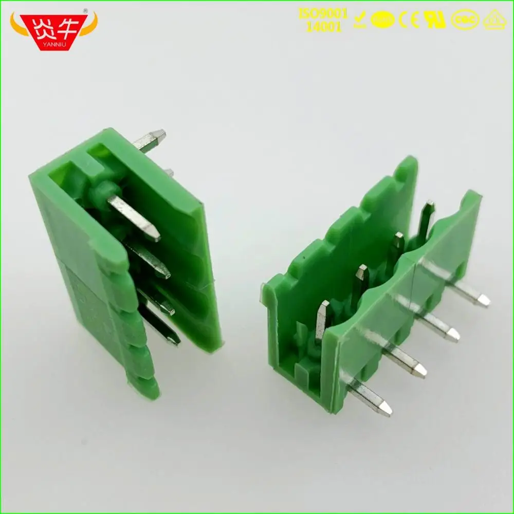 50Pcs KF2EDGR 5.0mm 2P ~ 12P PCB CONNECTOR PLUG-IN TEMINAL BLOCK 2EDGR 2PIN ~ 12PIN MSTB 2,5 G 1754436 PHOENIX CONTACT DEGSON