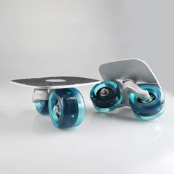 1 paar Drift Bord Tragbare Skateboard Driftboard für Freeline Roller Straße Driftboard Skates Anti-Skid Skate Bord Zwei PU räder