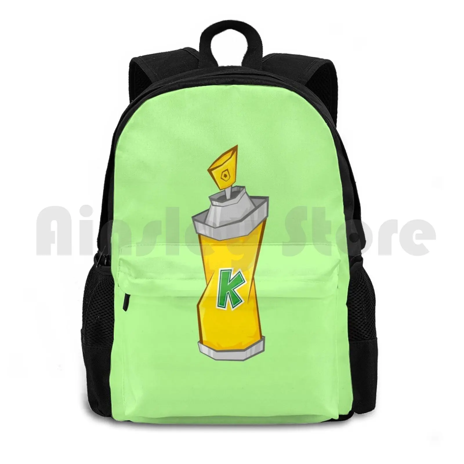 Tokyo-To Spray Can ( Professor K ) Outdoor Hiking Backpack Waterproof Camping Travel Jet Set Radio Jsr Jet Set Radio Future