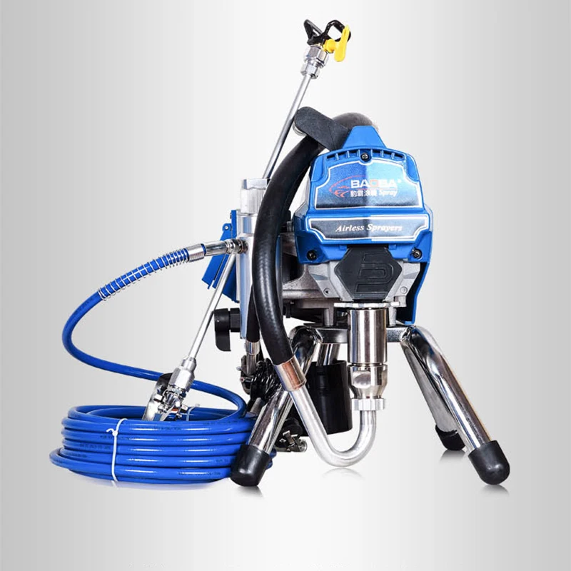 495 Brushless High Pressure Airless Spraying Machine 2500W Home Decoration Wall Coating Paint Spraying Machine 2.5L/min