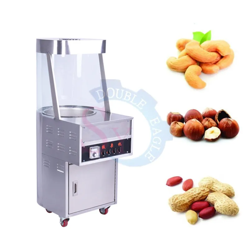 Electric Vertical soya bean roaster/roasted peanut melon seeds baking machine/nuts coffee bean frying roasting equipment