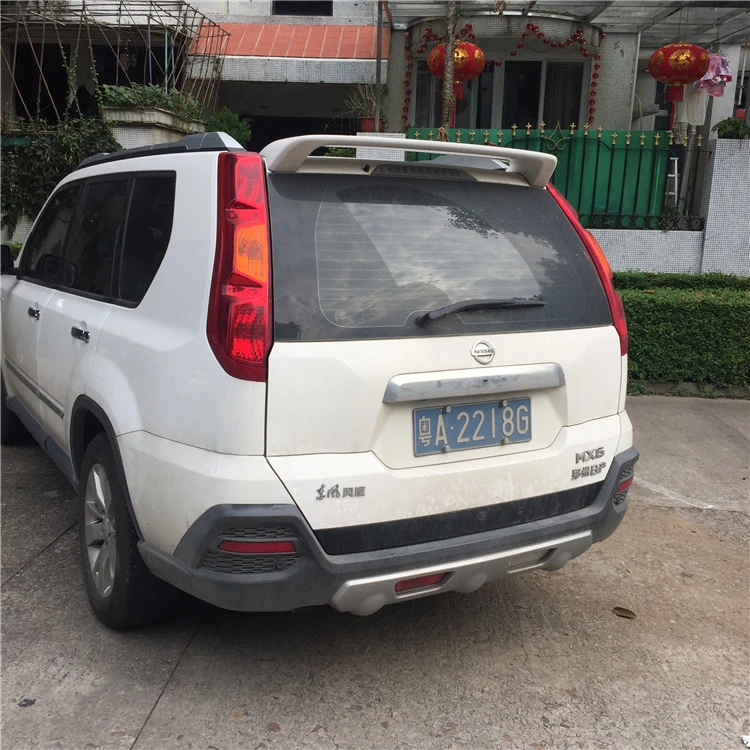 For NISSAN X-Trail MX6 Spoiler 2005-2013 X-Trail WLIGH spoiler High Quality ABS Material Car Rear Wing Primer Color Rear Spoiler