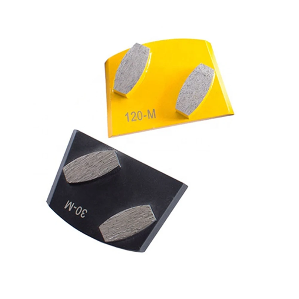 LAV38 Two Types Lavina Grinding Bars Rough Floor Grinding Pads Easy Lock Lavina Tools Metal Bonded Diamonds for Concrete 12PCS