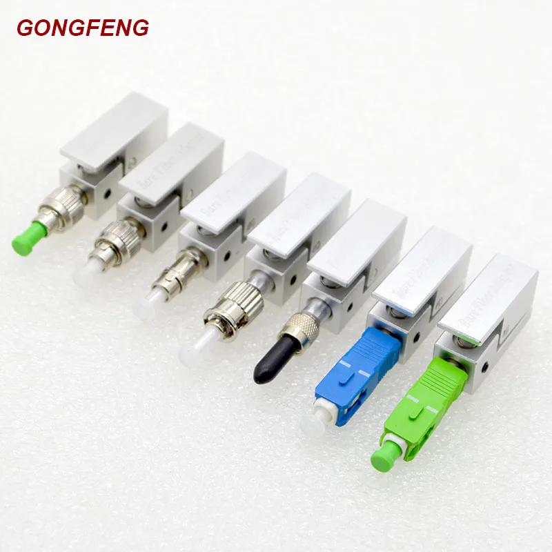 

New Optic Fiber Connector FC SC ST Square Bare Adapter Flange Temporary succeeded OTDR Test Coupler Special Sale Wholesale