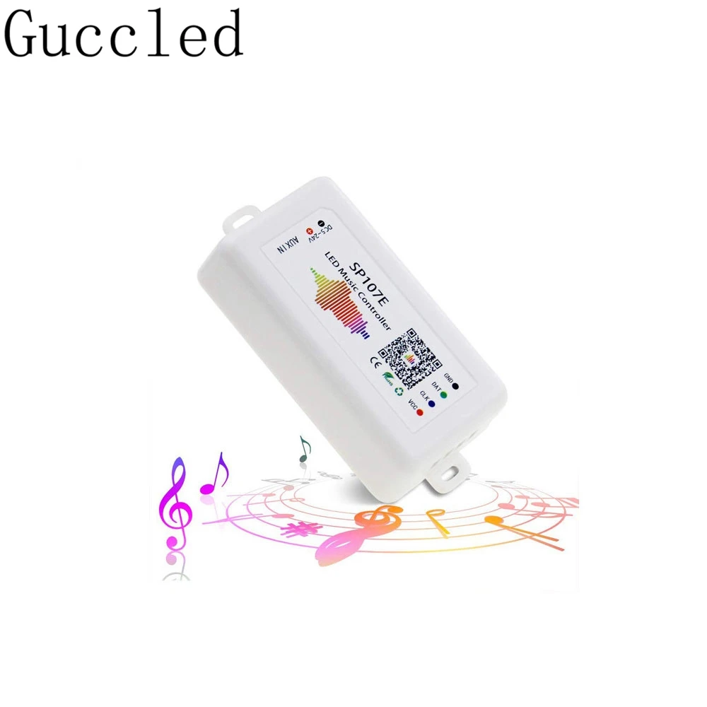 WS2812B WS2811 SK6812 Led Strip Light Controller Bluetooth SP105E SP110E Wifi SP108E Music SP106E SP107E DC5V-24V