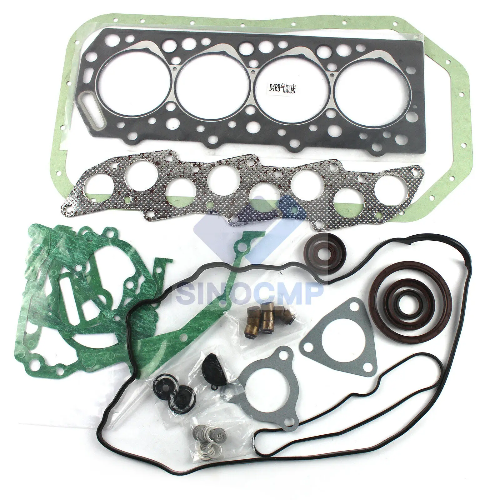 4D55 4D56 Engine Gasket kit For ford Pickup Mitsubishi Engine Galant Pjero Delica L300 L200 Excavator Spare Parts