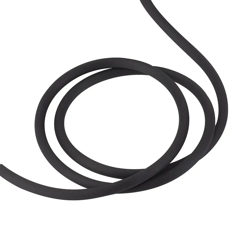 10m/roll Silicone Cords 5mm Rubber Hollow Thread Cords Kintting for Jewelry Making DIY Bracelet Necklace Home Crafts Accessories