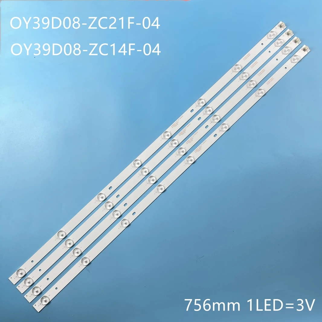 LED Backlight Strip 8Lamp For OY39D08-ZC21F-04 OY39D08-ZC14F-04 LED-39B350 LED-39B700S 303WY390037 303WY390033 LE39D71 LE39F51S