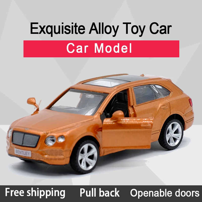 

New Arrival Caipo Bentayga Alloy Diecast Car Model Toy With Pull Back /For Children Gifts /Educational Toy Collection