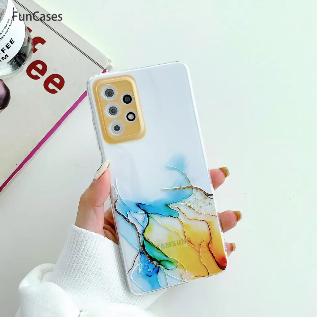 Lovely Covers For telefoon Samsung A32 Abstract Phone Cover sFor Samsung Galaxy hoesje A32 5G Etui Soft TPU Shell Case sqmsung