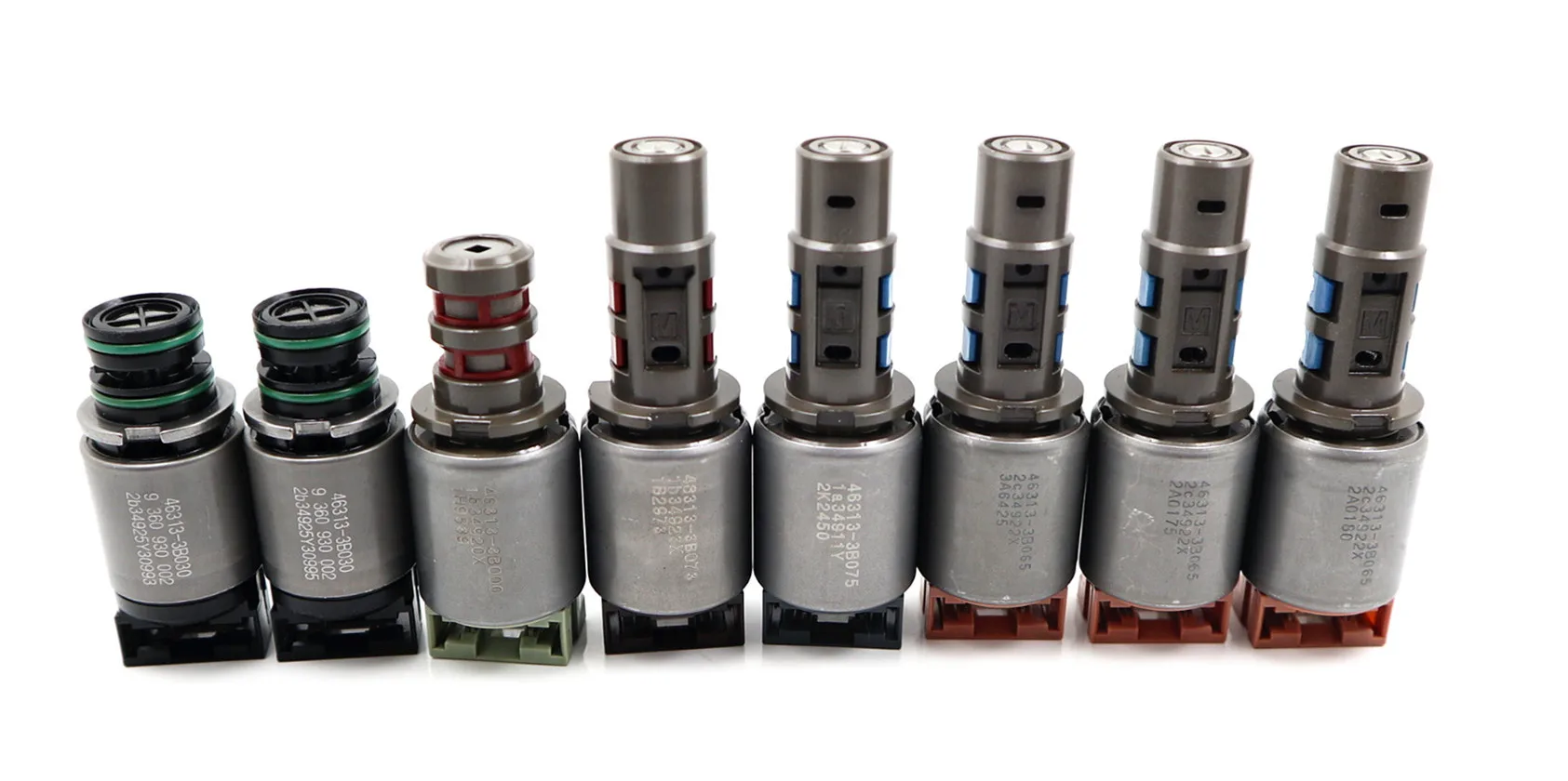 A6MF1 A6MF2 A6GF1 Original Transmission Solenoids Kit 46313 3B030 46313 3B000 46313 3B073 46313 3B075 46313 3B065 For Hyundai